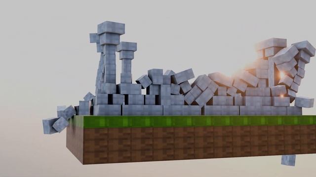 Minecraft Ruins | Blender Animation смотреть онлайн