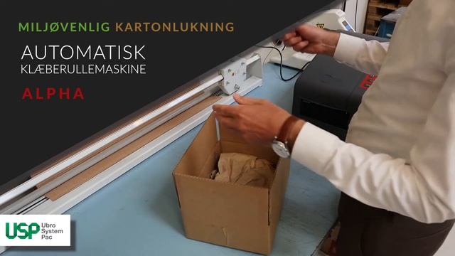 ALPHA automatisk klæberullemaskine смотреть онлайн
