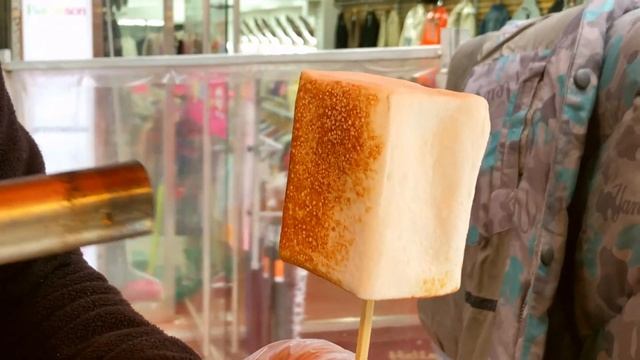 Grilled marshmallow Ice Cream | korean street food смотреть онлайн