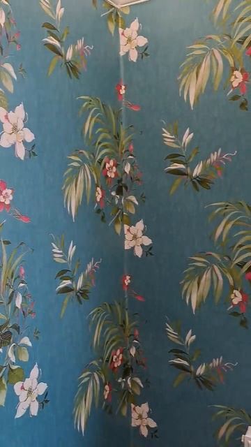 Decorating The Small Bedroom/office At Lighthouse Tai Chi. Love This New Wallpaper 😍