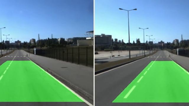 ROS Lane Detection Architecture - Exp._6 - STEP 2 (multi-cameras And Multi-algorithms)