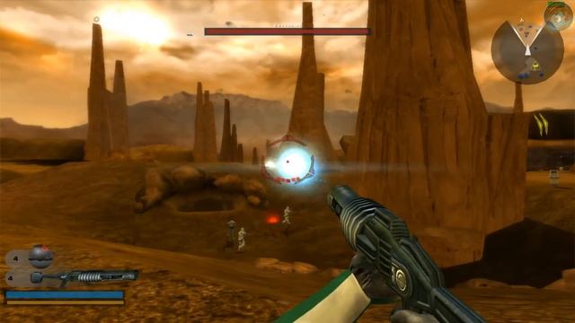 Битва на Geonosis’е ◈ Прохождение Star Wars Battlefront II (2005) | #1 смотреть онлайн