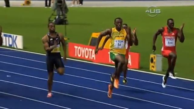 Usain Bolt Record 9,58 seg (100 mt men final) смотреть онлайн