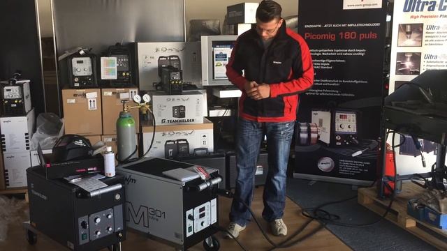 MIG MAG Schutzgasschweißen Mit EWM MIRA 301 2.40 Bei HDB Schweiß Shop