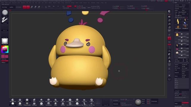 2D to 3D! Sculpting Pokemon from Start to Finish 🦆 Psyduck 🦆 смотреть онлайн