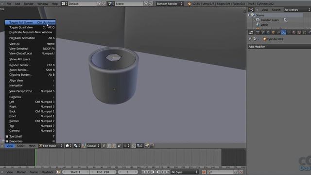 interiorArq-Blender Series pt07 Modeling Props 02 смотреть онлайн