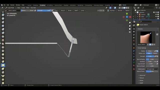 Watch me create a Crossbow in Blender ( Hard surface modeling ) смотреть онлайн