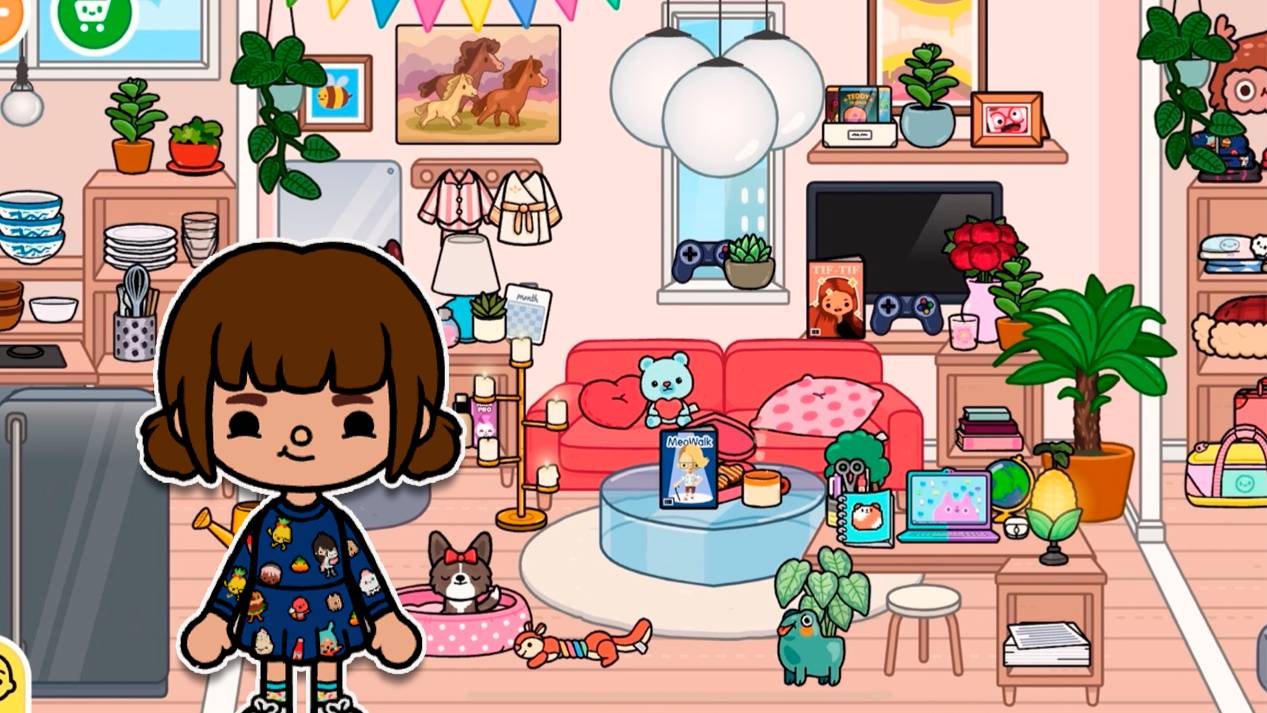 Идея для бесплатного дома Тока Бока 💫 Toca Boca смотреть онлайн