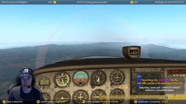 ✈ S1.E70: Exciting announcement! | PilotEdge | X-Plane 11 смотреть онлайн