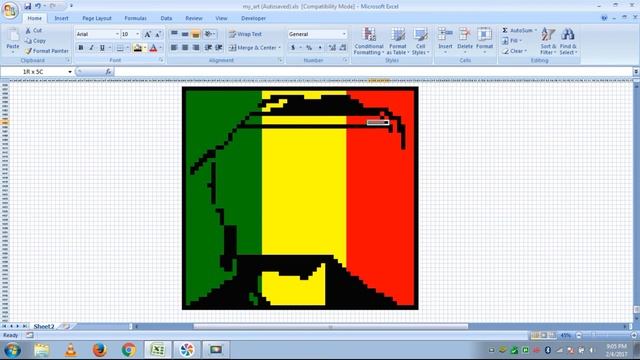 Bob Marley Pixel Art #06