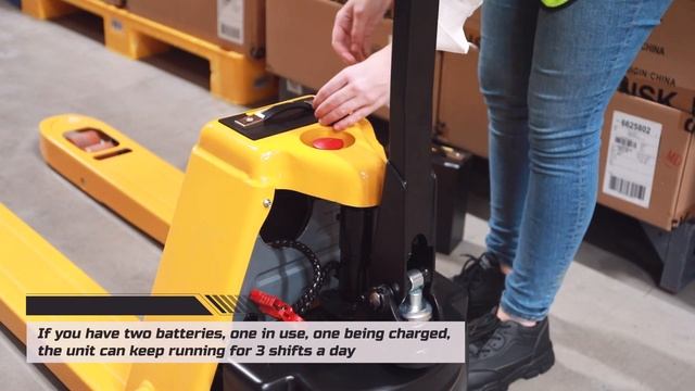 Smart Lithium Ion Electric Pallet Truck смотреть онлайн