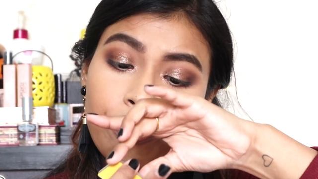 Glam Eyes | Sivanna Colors Velvet Eyeshadow Palette Tutorial | Preeti Chaudhuri смотреть онлайн