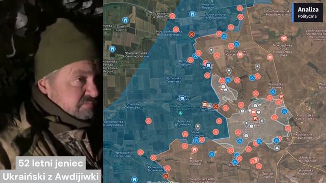 Wojna na Ukrainie - Mapa 19.02.2024 - Awdijiwka zdobyta. Co dalej? смотреть онлайн
