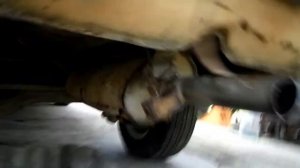 Замена выхлопной системы на копейке.