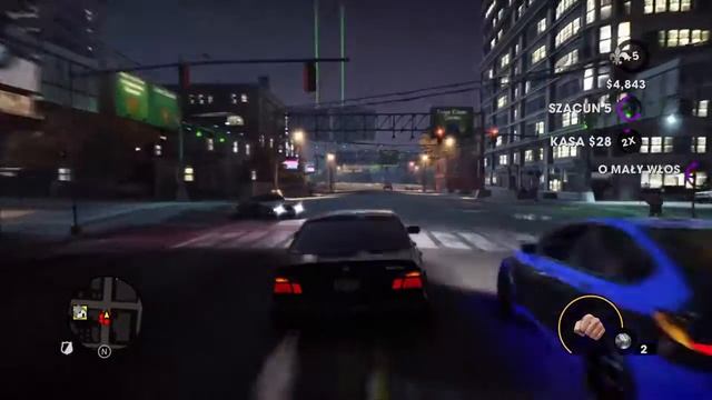 BMW e36 Police escape Saints Row смотреть онлайн