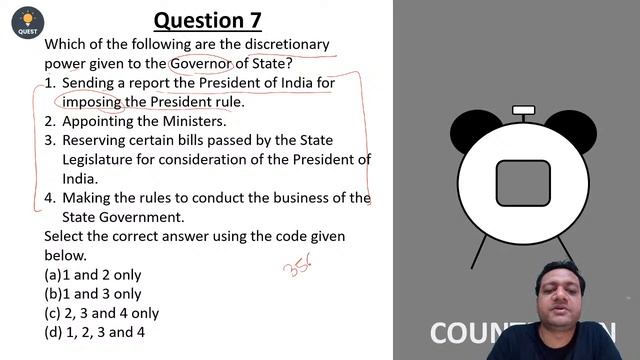 L11: Prelims cum Mains Questions on Governor | Crack UPSC CSE/IAS 2020 | Vishnu Agarwal смотреть онлайн