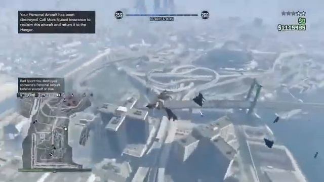 GTA V - Hydra Vs Rouge
