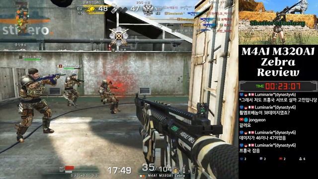 [Korea A.V.A] M4A1 M320A1 Zebra Review / 신규 지브라 엠포 리뷰 смотреть онлайн