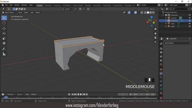 Blender 2.81 Low Poly bridge modeling смотреть онлайн