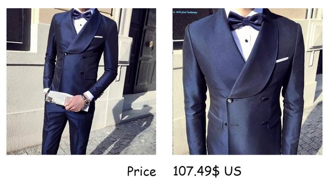 Top 10 Suits For Men Wedding - Men's Slim Fit - Part 2 смотреть онлайн