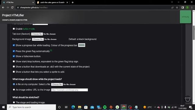 How to make your scratch project into html смотреть онлайн