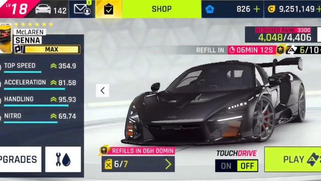 Starring up my senna to 6 star - Asphalt 9 Legends смотреть онлайн