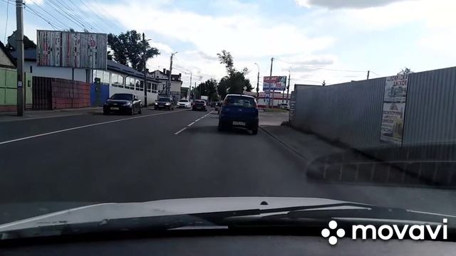 Курск экипаж ДПС на кормушке?