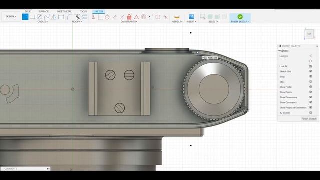 Modeling A Camera In Fusion360 (Part 2) | Real-Time Process смотреть онлайн
