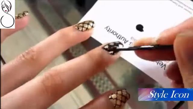 Nail art designs step by step at home easy - Style Icon смотреть онлайн