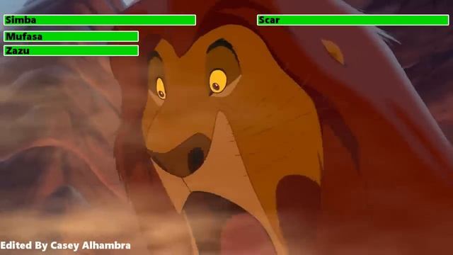 The Lion King (1994) Wildebeest Stampede with healthbars (1K Subscribers Special) смотреть онлайн