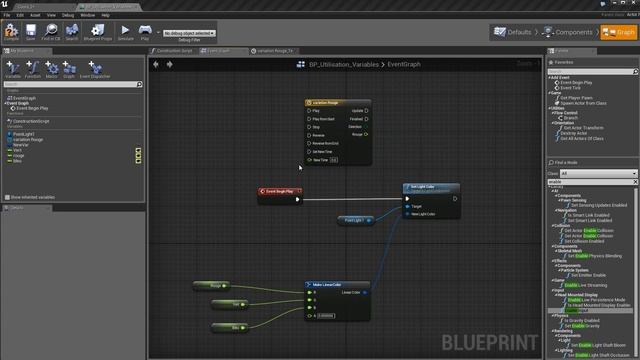 Unreal Engine 4 BluePrint cours débutant suite Cours 2 смотреть онлайн