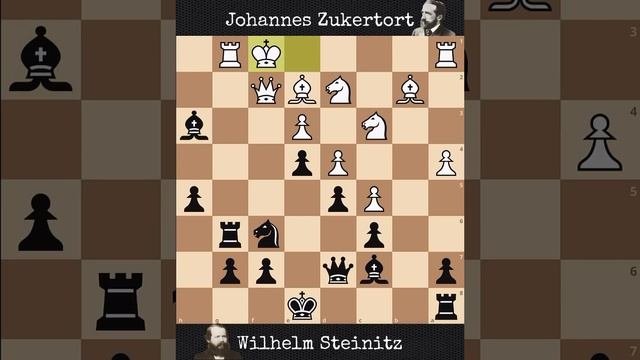 Game 1 • Johannes Zukertort vs Wilhelm Steinitz | World Championship Match (1886) смотреть онлайн