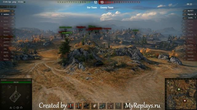 WOT: - M8A1 смотреть онлайн