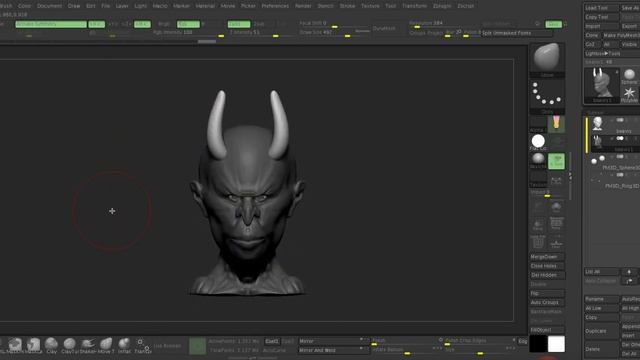 como usar insert mesh simetria no Zbrush смотреть онлайн
