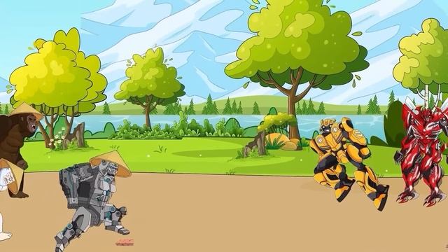 Autobots Rise Of The TRANSFORMERS EVOLUTION Dinosaur, Megatron Cyberverse & Robot Cartoon Animation