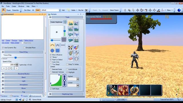 Hero Engine Tutorial #5 - Setting up Dynamic Sky смотреть онлайн
