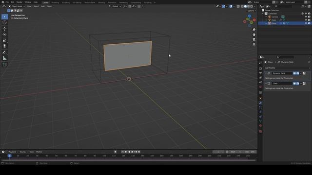 How to control cloth simulation by dynamic paint смотреть онлайн