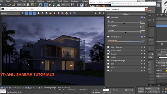 VRAY HDRI 3DS MAX LIGHTING RENDERING TUTORIAL PART 2 смотреть онлайн