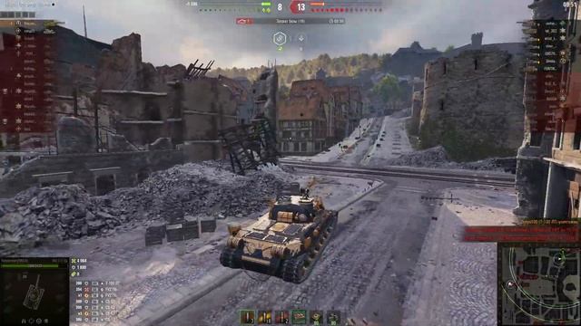 Только игрокам раздали WZ-111 Qilin, уже подъехал Колобанов, 12 фрагов