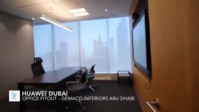 HUAWEI DUBAI OFFICE Interior Fitout Project by Gemaco Interiors смотреть онлайн