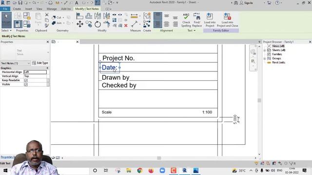 Doubt clarification - Title block replacement / creating new title block in Revit in Tamil смотреть онлайн