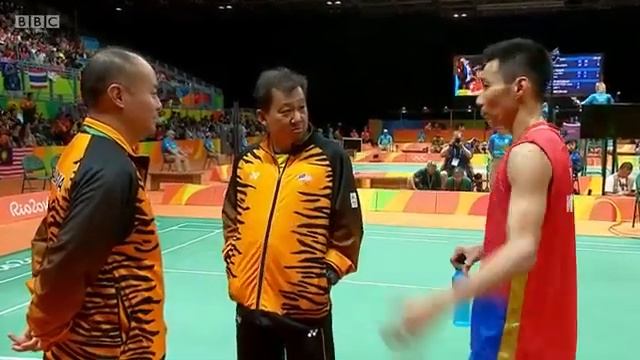 Lee Chong Wei Vs Soren Opti - Rio Olympics