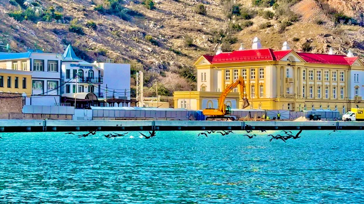 КРЫМ. Балаклава что происходит? Бухта меняется на глазах! Реконструкция Набережной, Яхтенная марина смотреть онлайн