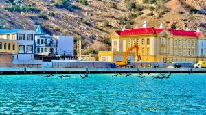КРЫМ. Балаклава что происходит? Бухта меняется на глазах! Реконструкция Набережной, Яхтенная марина