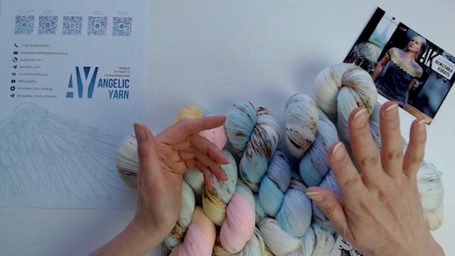 Ручное окрашивание пряжи | Основа Мериносовая шерсть extra fine 100% | полный обзор смотреть онлайн