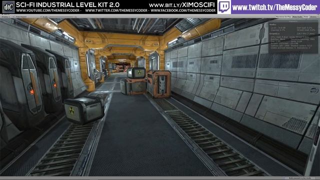 Unity Asset Reviews - SciFi Industrial Level Kit смотреть онлайн