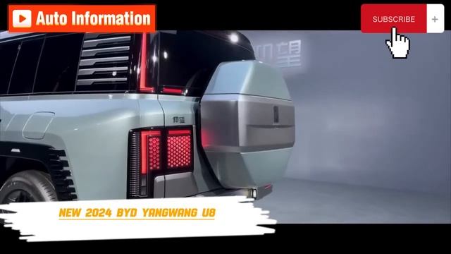 New 2024 BYD Yangwang U8 смотреть онлайн