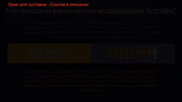 артродекс крем artrodex для суставов отзывы смотреть онлайн