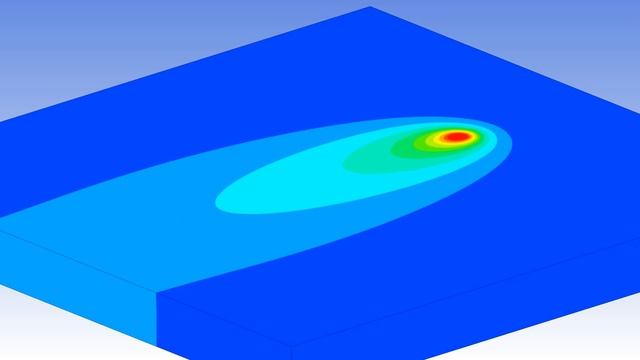 Speed Tutorial Moving Heat Source: 3D Gauss Conical Heat Source in ANSYS CFX смотреть онлайн