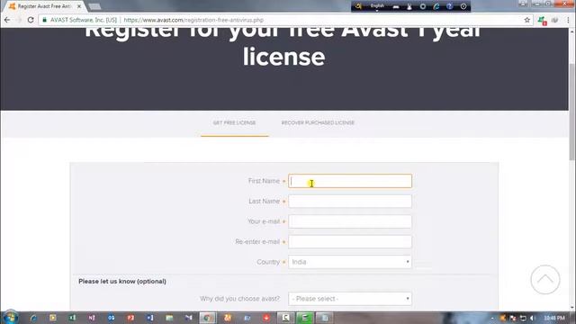 how to free registration avast antivirus online for one year 2017 смотреть онлайн